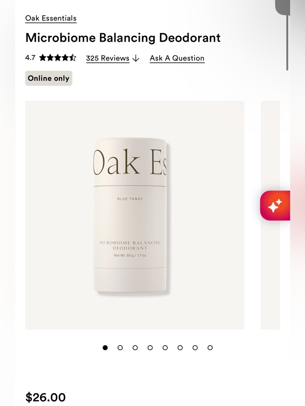 Microbiome Balancing Deodorant